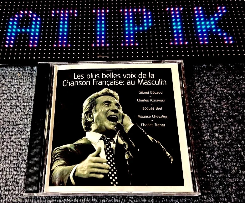 🥇 Cd Les Plus Belles Voix De La Chanson Française Au Masculin - Import 🎶